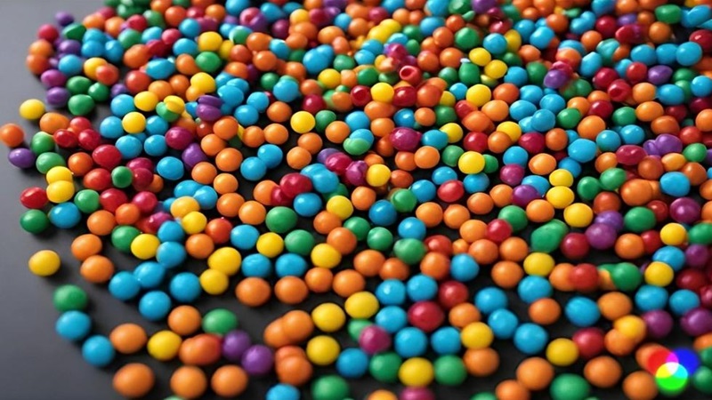 Pellet del reciclaje de plástico